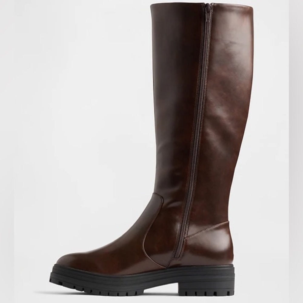 Brown Knee High Riding Boots (NEW)